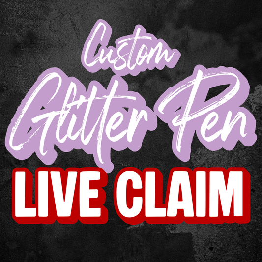 LIVE CLAIM - Glitter Pen